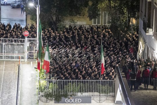 italia-fasistikos xairetismos